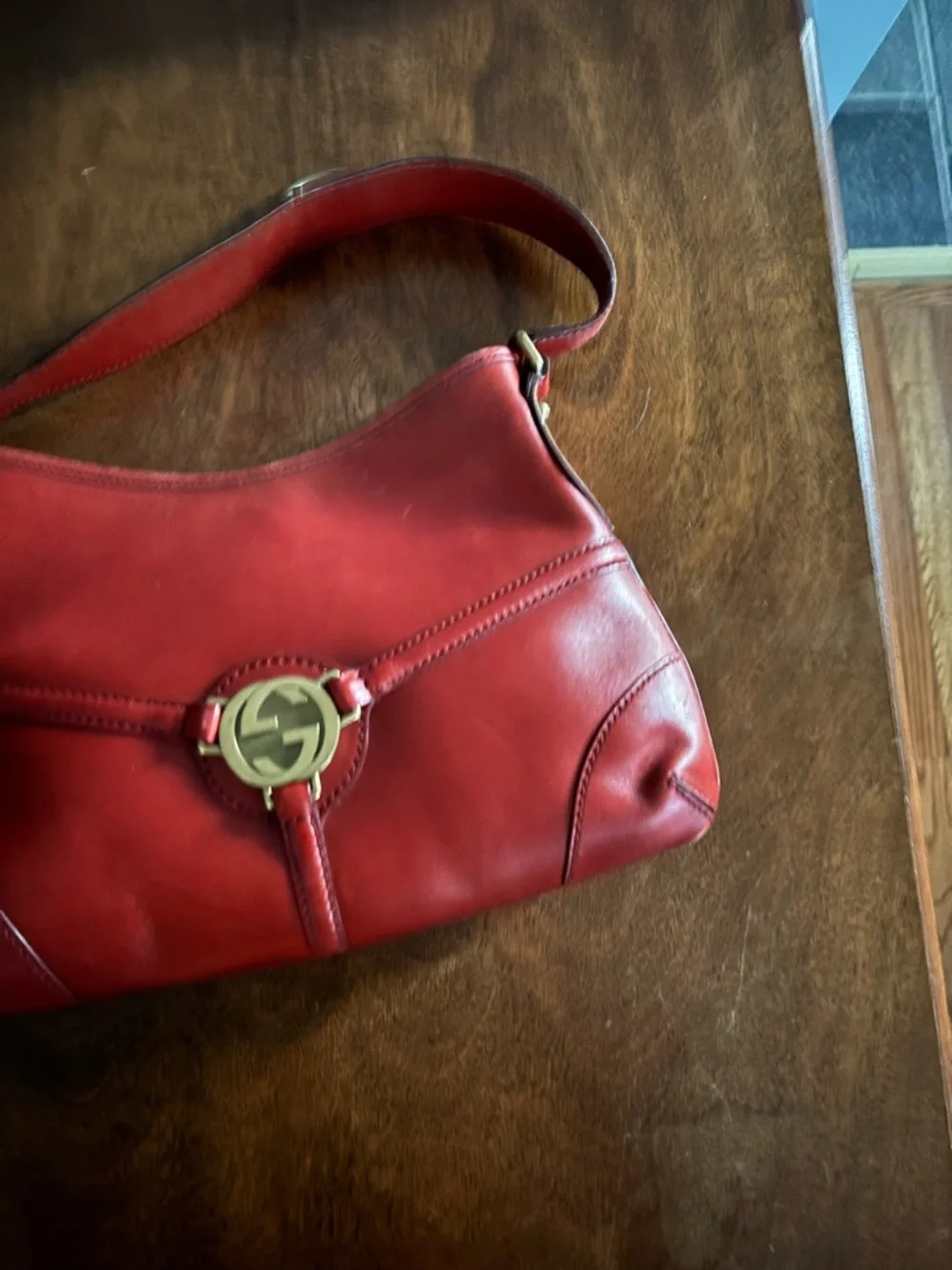 Gucci Reins Leather Hobo Bag, vintage design, Tom Ford era at Gucci 2003 - Picture 4 of 12